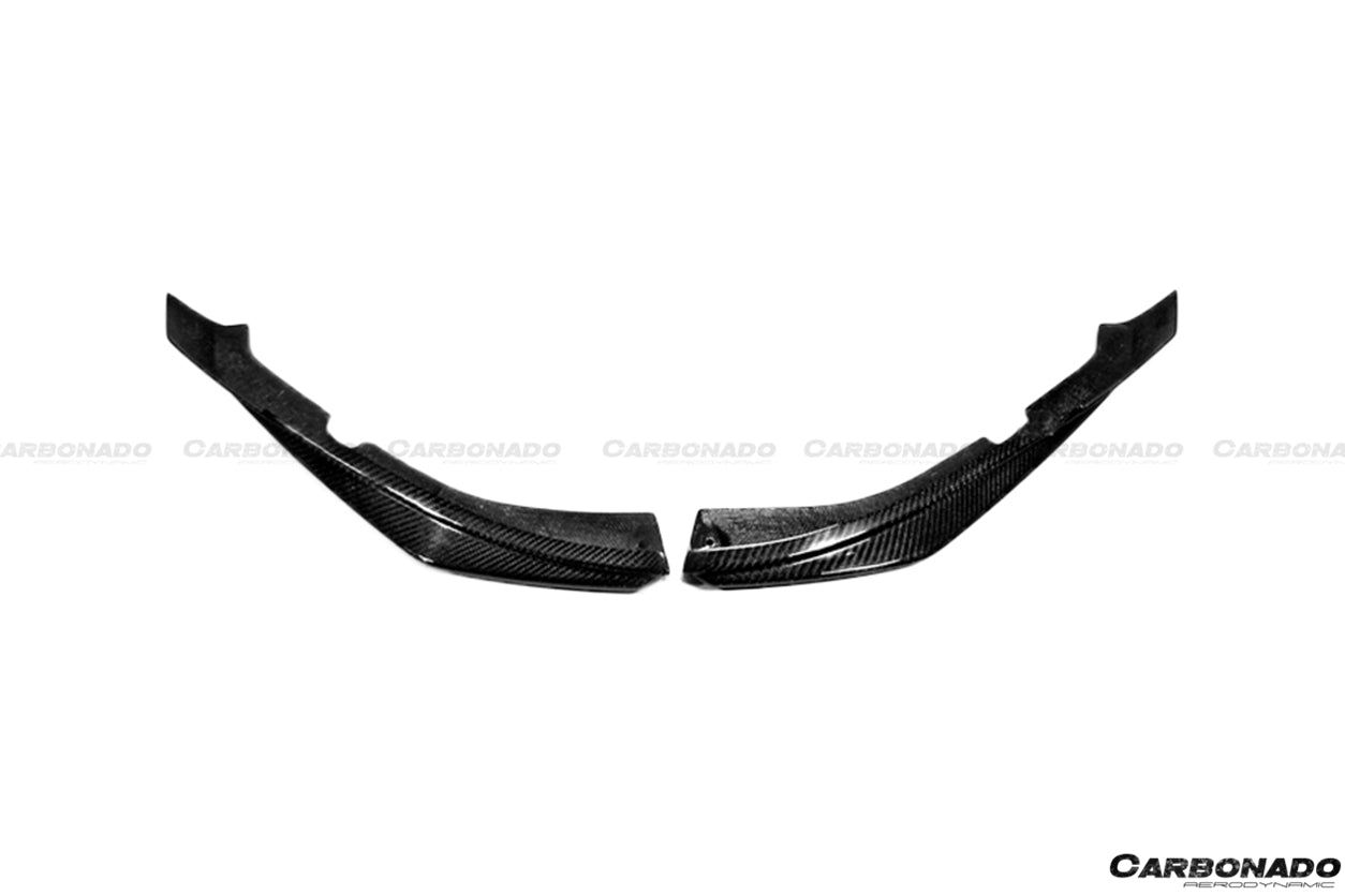 Divisor de labio delantero de fibra de carbono DarwinPRO para Maserati GranTurismo y GranTurismo S (2008-2011)