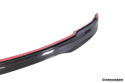 Alerón de maletero de fibra de carbono seco estilo Maserati MC20 MSY Carbonado 2020-2024