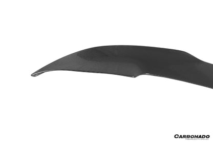 Alerón de maletero de fibra de carbono seco estilo Maserati MC20 MSY Carbonado 2020-2024