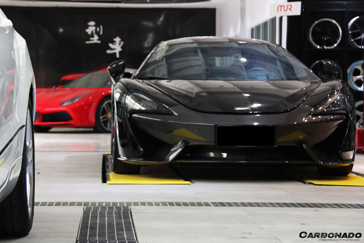 Carbonado Front Bumper Top Cover Replacement | 2015-2020 McLaren 600lt, 540c, 570s, 570gt