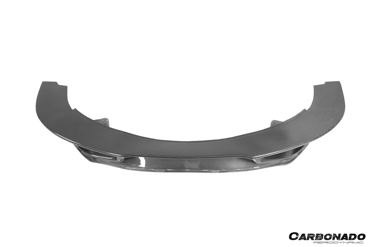 Carbonado VRS Style Autoclave Carbon Fiber Front Lip | 2017-2022 McLaren 720S Spider Coupe