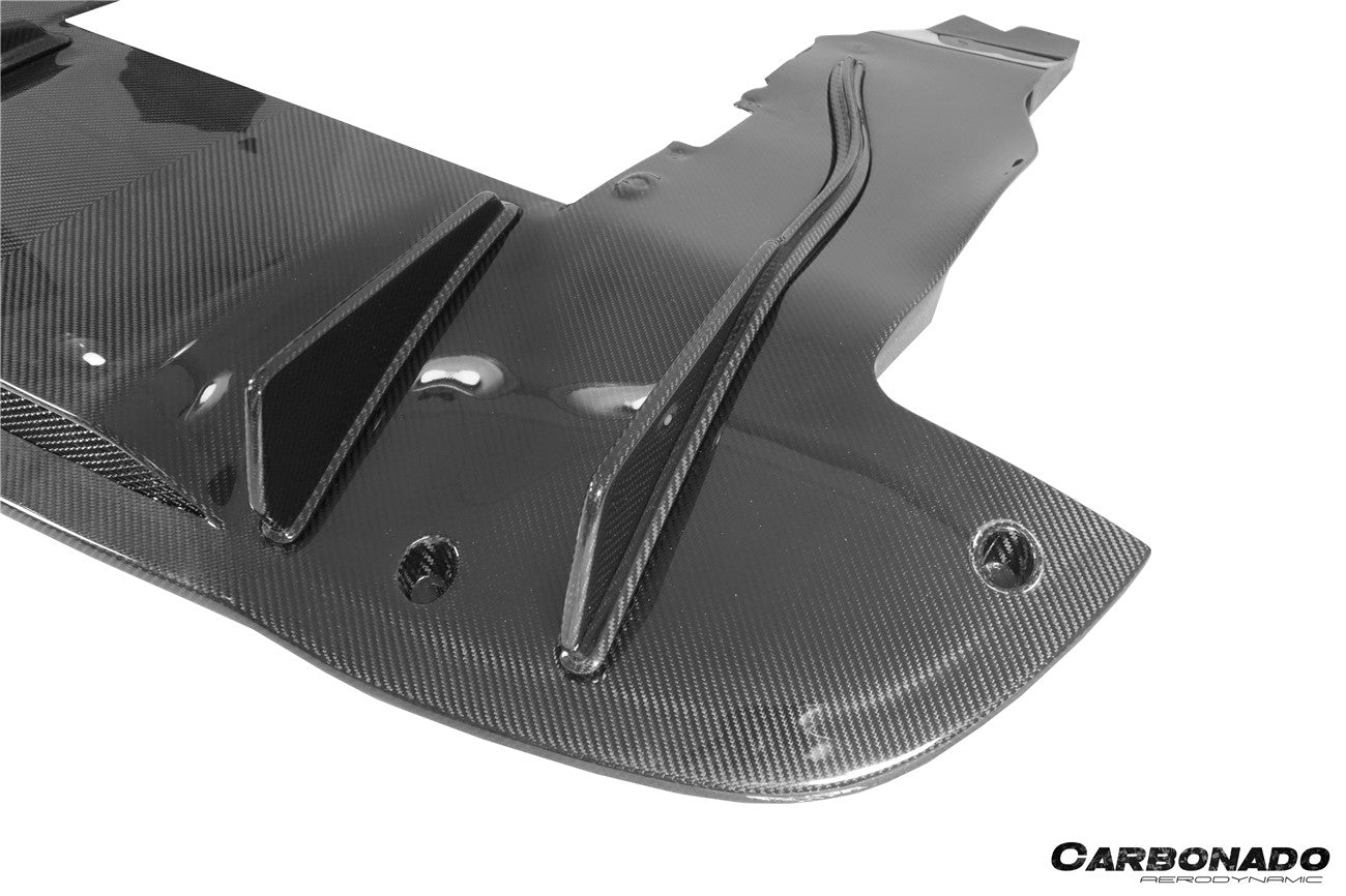 Carbonado VRS Style Autoclave Carbon Fiber Rear Diffuser Lip | 2017-2022 McLaren 720S Spider Coupe