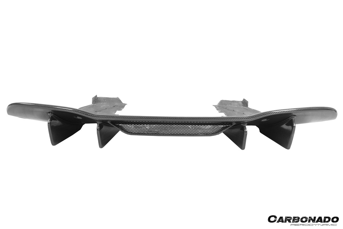 Carbonado VRS Style Autoclave Carbon Fiber Rear Diffuser Lip | 2017-2022 McLaren 720S Spider Coupe