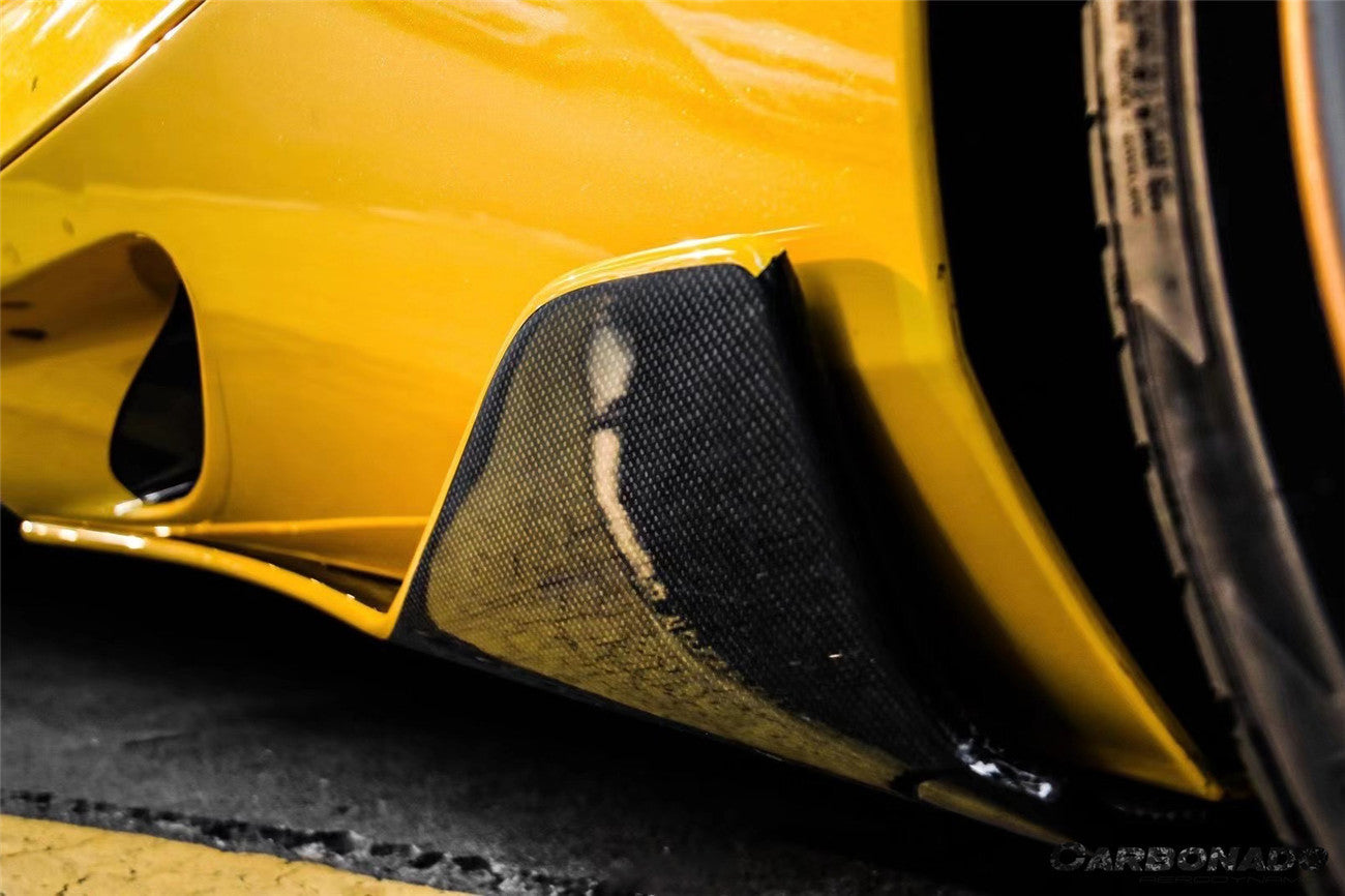 Faldones laterales de fibra de carbono estilo autoclave para el McLaren 720S Spider Coupé VRS Carbonado 2017-2022