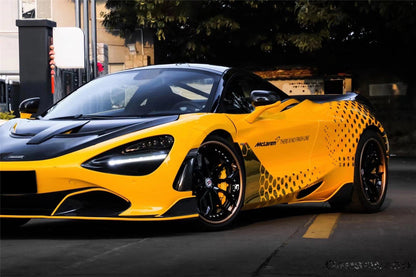 Carbonado VRS Style Autoclave Carbon Fiber Front Lip | 2017-2022 McLaren 720S Spider Coupe