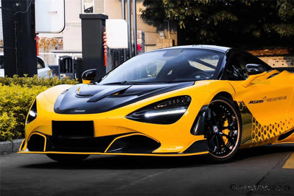 Carbonado VRS Style Autoclave Carbon Fiber Front Lip | 2017-2022 McLaren 720S Spider Coupe