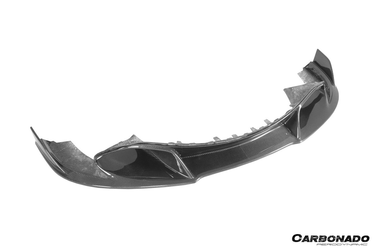 Carbonado VRS Style Autoclave Carbon Fiber Front Lip | 2017-2022 McLaren 720S Spider Coupe