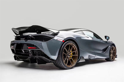 Carbonado VRS Style Autoclave Carbon Fiber Rear Diffuser Lip | 2017-2022 McLaren 720S Spider Coupe