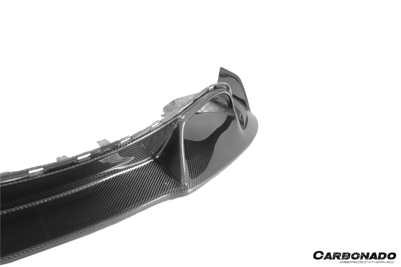 Carbonado VRS Style Autoclave Carbon Fiber Front Lip | 2017-2022 McLaren 720S Spider Coupe