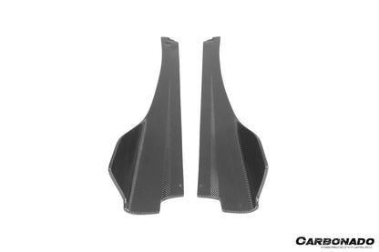Faldones laterales de fibra de carbono estilo autoclave para el McLaren 720S Spider Coupé VRS Carbonado 2017-2022