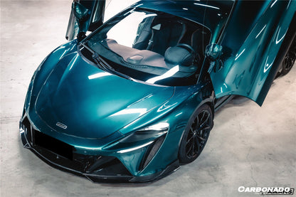 DarwinPRO 2023-UP McLaren Artura Coupe | Spider AM Style Autoclave Carbon Fiber Front Lip