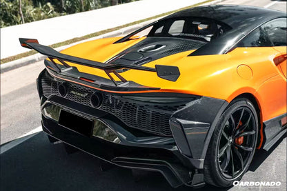 DarwinPRO 2023-UP McLaren Artura Coupe | Spider AM Style Autoclave Carbon Fiber Trunk Wing Spoiler