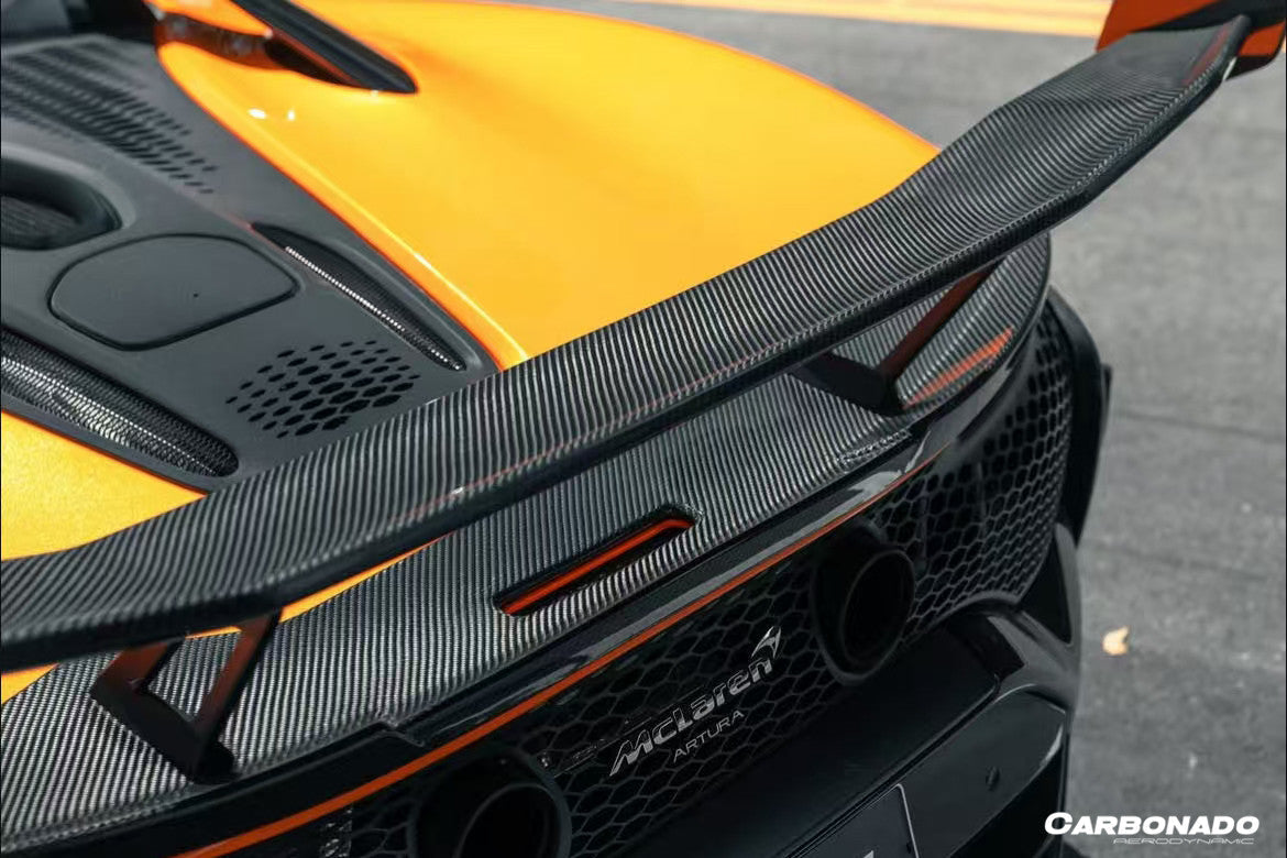 DarwinPRO 2023-UP McLaren Artura Coupe | Spider AM Style Autoclave Carbon Fiber Trunk Wing Spoiler