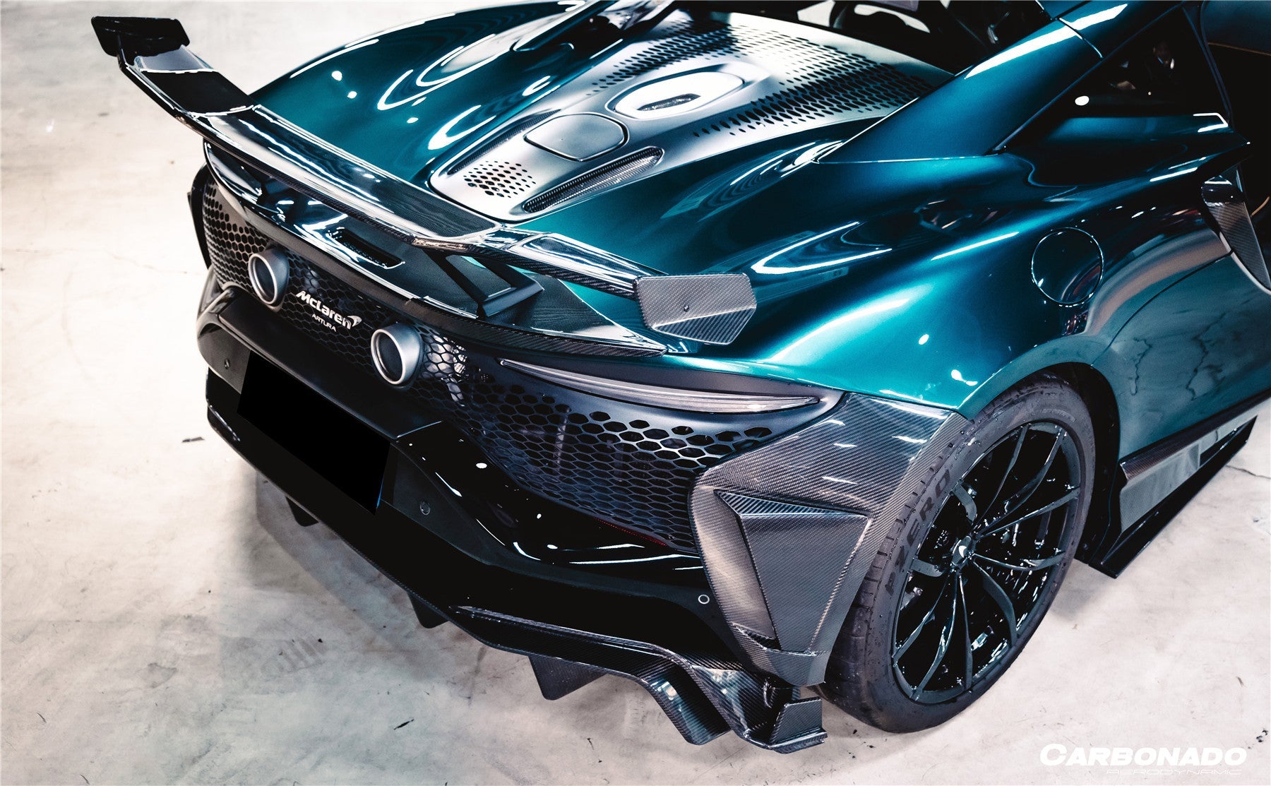 DarwinPRO 2023-UP McLaren Artura Coupe | Spider AM Style Autoclave Carbon Fiber Trunk Wing Spoiler