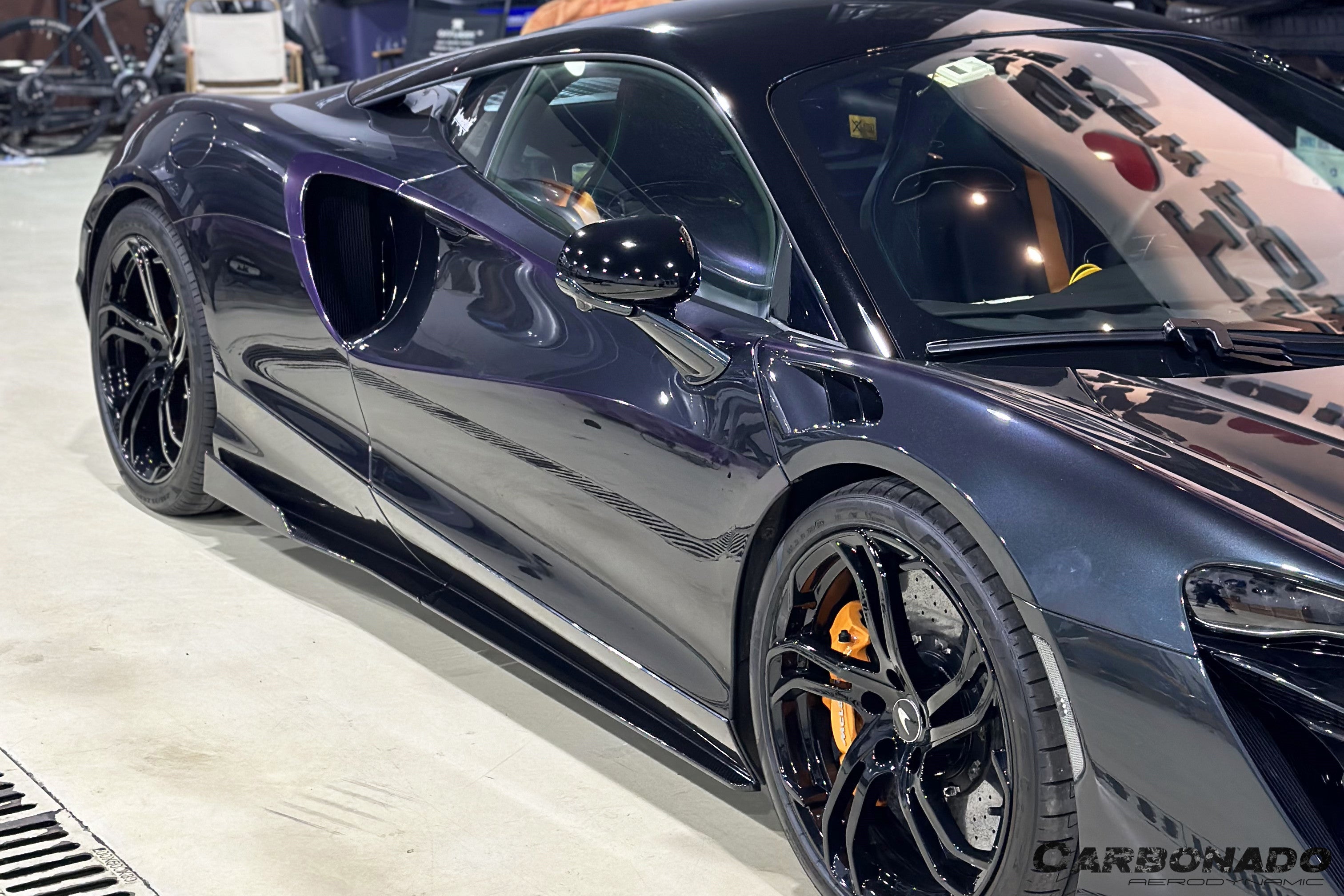 Carbonado 2023-UP McLaren Artura Coupe | Spider NVT Style Autoclave Carbon Fiber Side Skirts