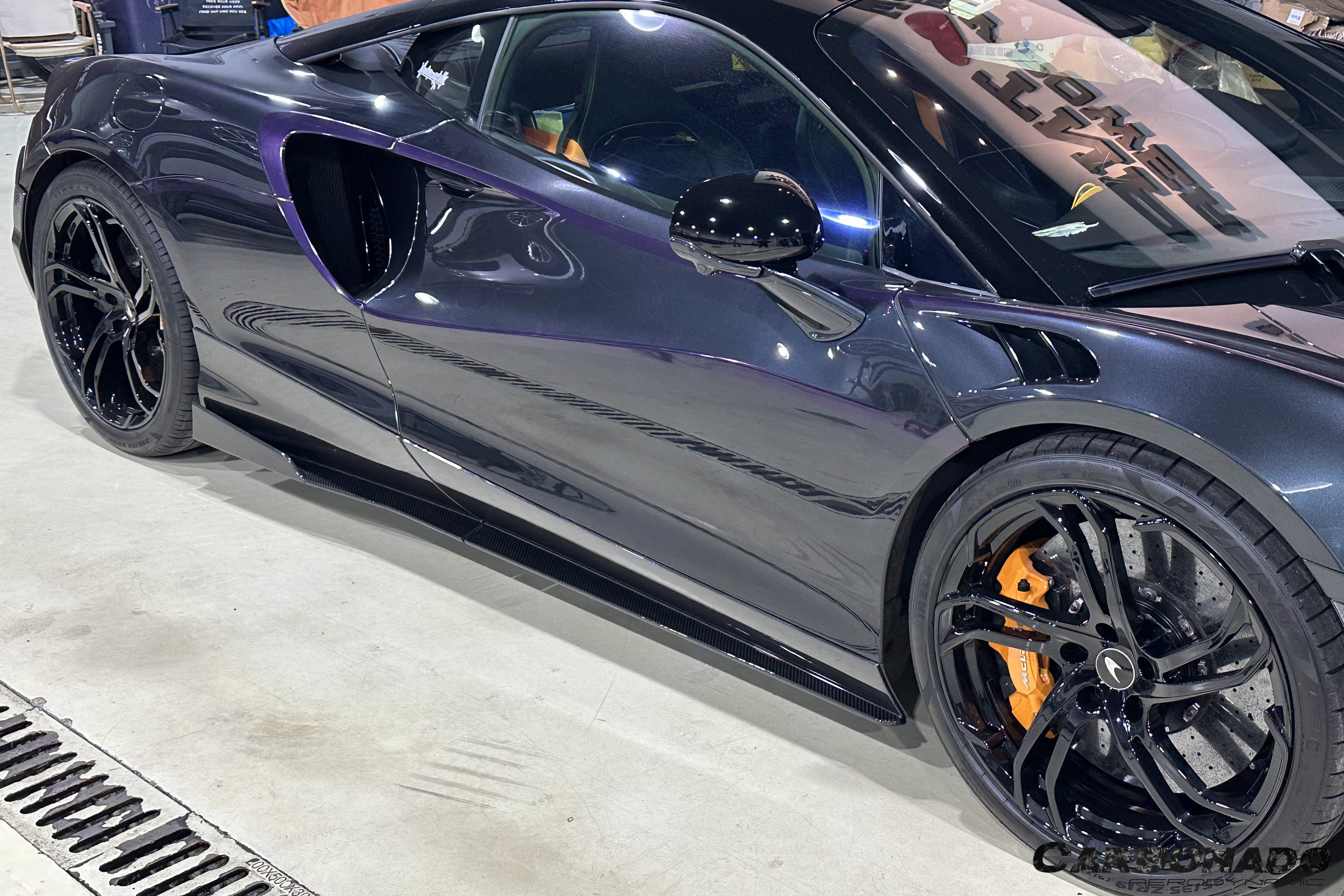 Carbonado 2023-UP McLaren Artura Coupe | Spider NVT Style Autoclave Carbon Fiber Side Skirts