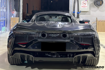 Carbonado 2023-UP McLaren Artura Coupe | Spider NVT Style Autoclave Carbon Fiber Rear Diffuser Lip