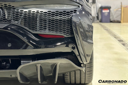 Carbonado 2023-UP McLaren Artura Coupe | Spider NVT Style Autoclave Carbon Fiber Rear Bumper Side Panels