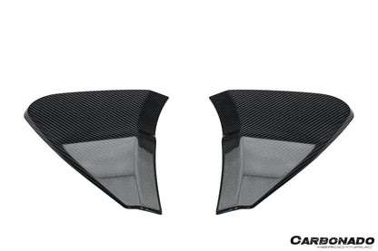 Carbonado 2023-UP McLaren Artura Coupe | Spider NVT Style Autoclave Carbon Fiber Rear Bumper Side Panels