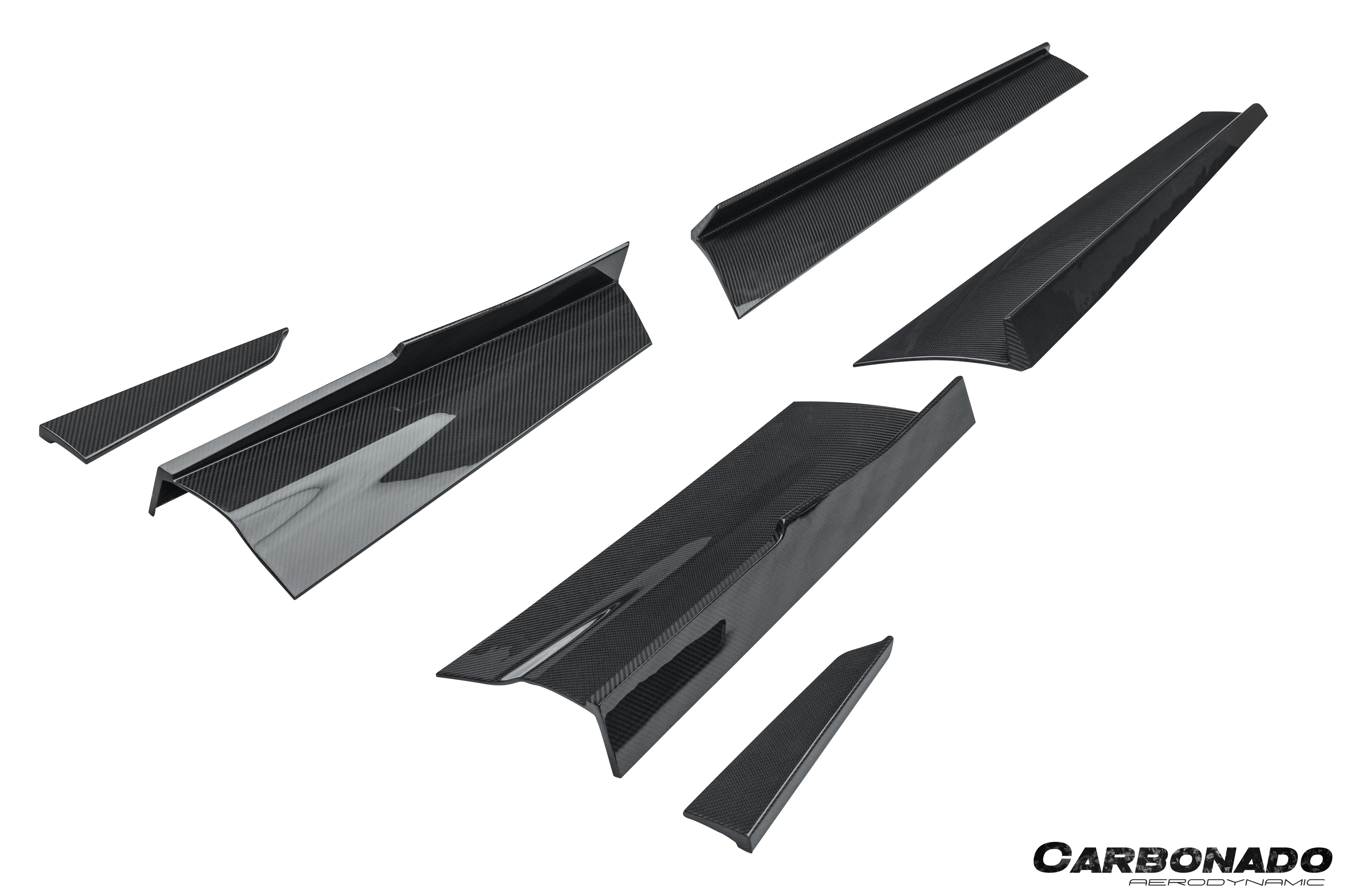 Carbonado 2023-UP McLaren Artura Coupe | Spider NVT Style Autoclave Carbon Fiber Side Skirts