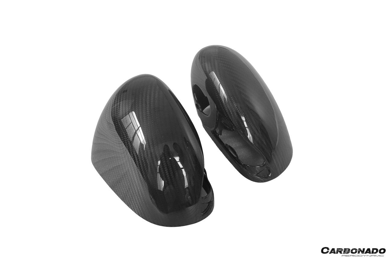 Reemplazo de carcasa de espejo de fibra de carbono seco estilo OE para McLaren GT Carbonado 2019-2024