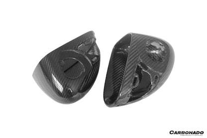 Reemplazo de carcasa de espejo de fibra de carbono seco estilo OE para McLaren GT Carbonado 2019-2024
