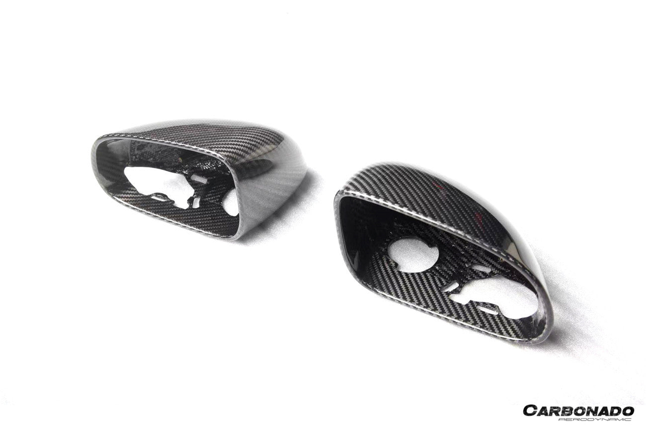 Reemplazo de carcasa de espejo de fibra de carbono seco estilo OE para McLaren GT Carbonado 2019-2024