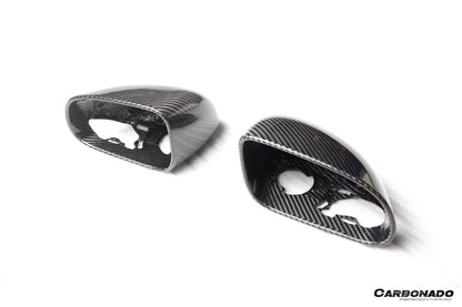 Reemplazo de carcasa de espejo de fibra de carbono seco estilo OE para McLaren GT Carbonado 2019-2024