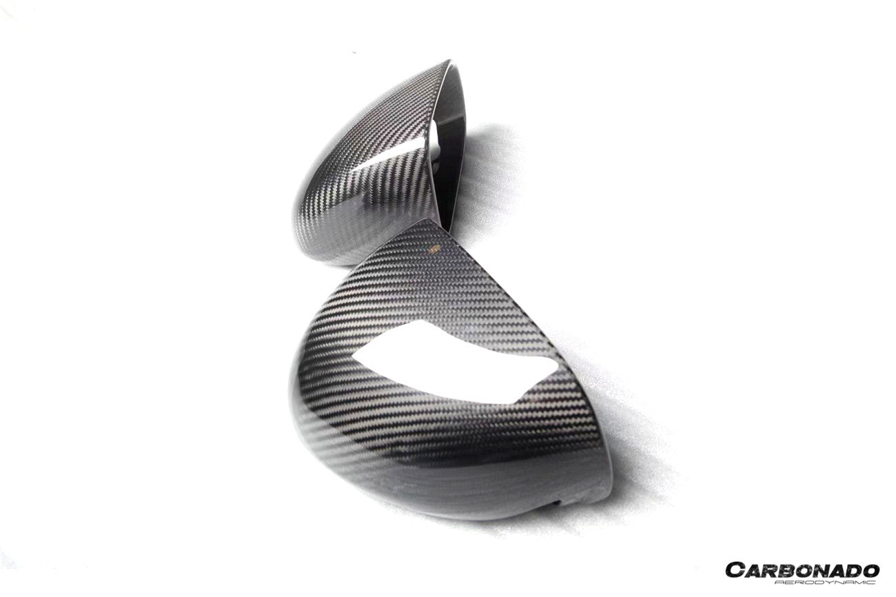Reemplazo de carcasa de espejo de fibra de carbono seco estilo OE para McLaren GT Carbonado 2019-2024