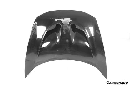 Capó estilo McLaren 650S P1 Carbonado 2014-2017