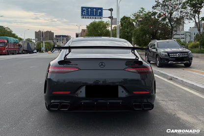 Carbonado 2019-2024 Mercedes Benz AMG GT53 GT50 GT43 4Door Coupe X290 GT63 Style Rear Bumper