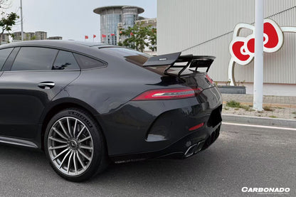 Carbonado 2019-2024 Mercedes Benz AMG GT53 GT50 GT43 4Door Coupe X290 GT63 Style Rear Bumper