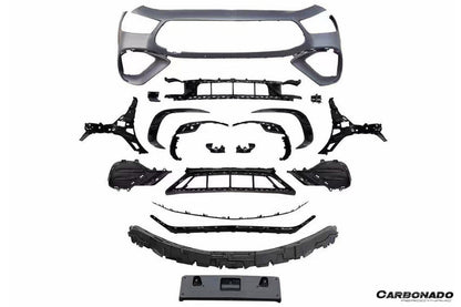 Carbonado 2019-2024 Mercedes Benz AMG GT53 GT50 GT43 4Door Coupe X290 GT63 Style Front Bumper