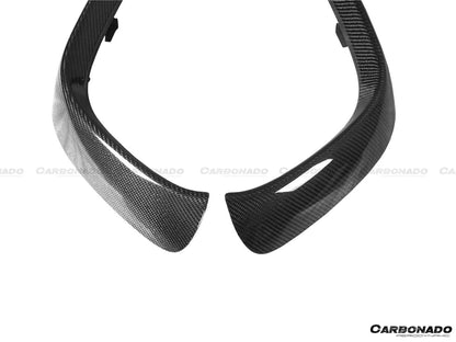 Carbonado 2019-2023 Mercedes Benz AMG GT63  S 4Door Coupe X290 OEM Style Carbon Fiber Front Canards