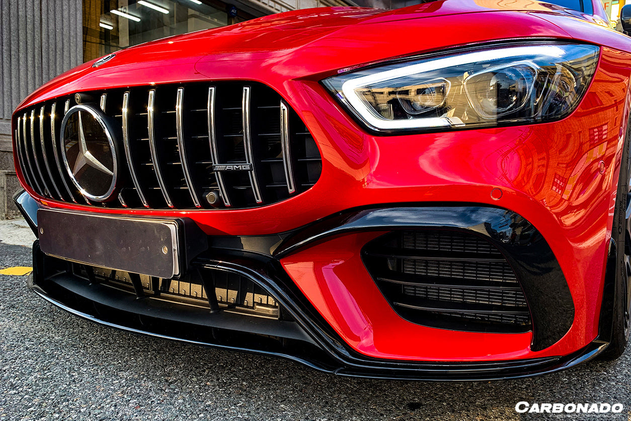 Carbonado 2019-2023 Mercedes Benz AMG GT63  S 4Door Coupe X290 OEM Style Carbon Fiber Front Canards