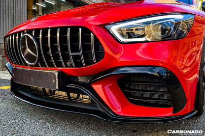 Carbonado 2019-2023 Mercedes Benz AMG GT63  S 4Door Coupe X290 OEM Style Carbon Fiber Front Canards