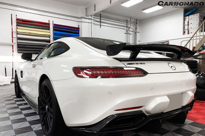 Carbonado 2015-2020 Mercedes Benz AMG GT GTS GTC RZS Style Carbon Fiber Side Skirts