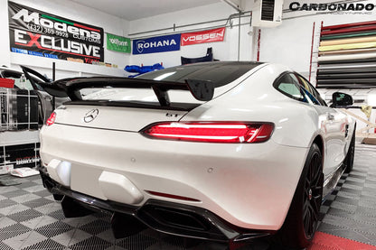 Carbonado 2015-2020 Mercedes Benz AMG GT GTS GTC RZS Style Carbon Fiber Side Skirts