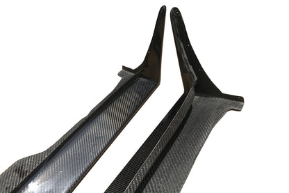 Carbonado 2015-2020 Mercedes Benz AMG GT GTS GTC RZS Style Carbon Fiber Side Skirts