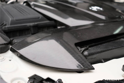 Reemplazo de cubierta de motor de fibra de carbono para Mercedes Benz AMG GT GTS Carbonado 2015-2020