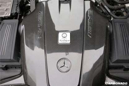 Reemplazo de cubierta de motor de fibra de carbono para Mercedes Benz AMG GT GTS Carbonado 2015-2020