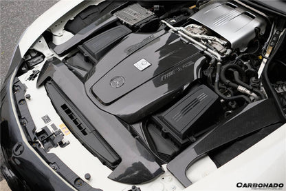 Reemplazo de cubierta de motor de fibra de carbono para Mercedes Benz AMG GT GTS Carbonado 2015-2020