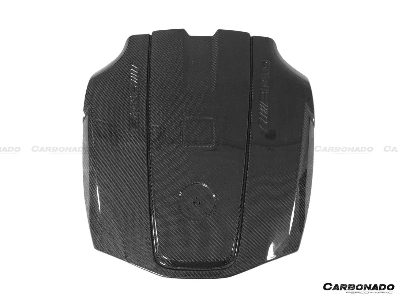 Reemplazo de cubierta de motor de fibra de carbono para Mercedes Benz AMG GT GTS Carbonado 2015-2020