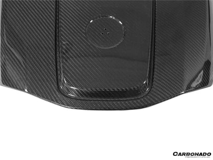 Reemplazo de cubierta de motor de fibra de carbono para Mercedes Benz AMG GT GTS Carbonado 2015-2020