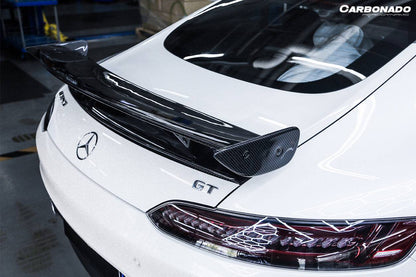Alerón de maletero de fibra de carbono estilo Mercedes Benz AMG GT GTS GTC RZS Carbonado 2015-2020