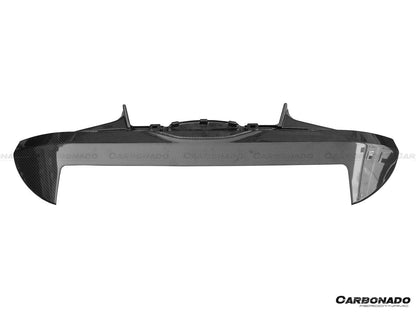 Reemplazo de cubierta de radiador de fibra de carbono para Mercedes Benz AMG GT GTS Carbonado 2015-2020