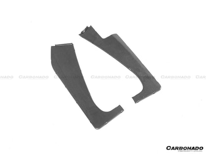 Reemplazo de cubierta de radiador de fibra de carbono para Mercedes Benz AMG GT GTS Carbonado 2015-2020