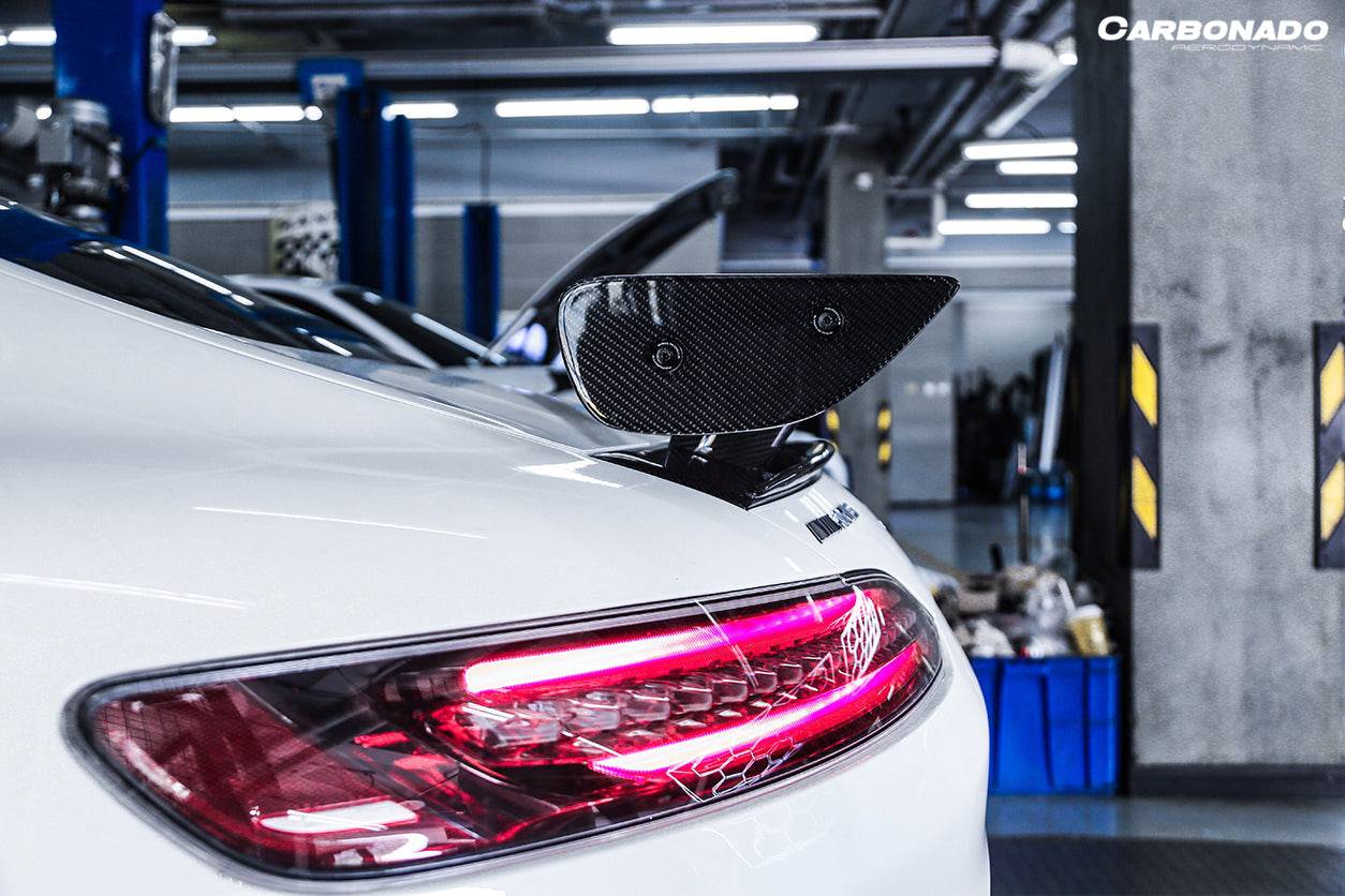 Alerón de maletero de fibra de carbono estilo Mercedes Benz AMG GT GTS GTC RZS Carbonado 2015-2020
