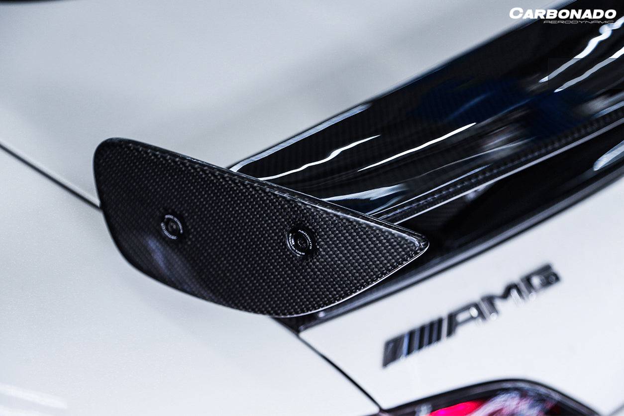 Alerón de maletero de fibra de carbono estilo Mercedes Benz AMG GT GTS GTC RZS Carbonado 2015-2020