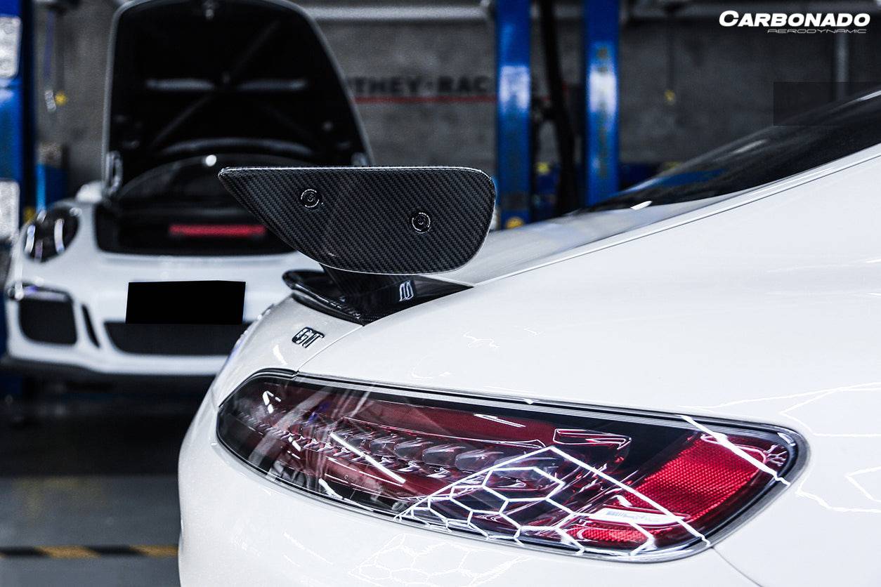 Alerón de maletero de fibra de carbono estilo Mercedes Benz AMG GT GTS GTC RZS Carbonado 2015-2020